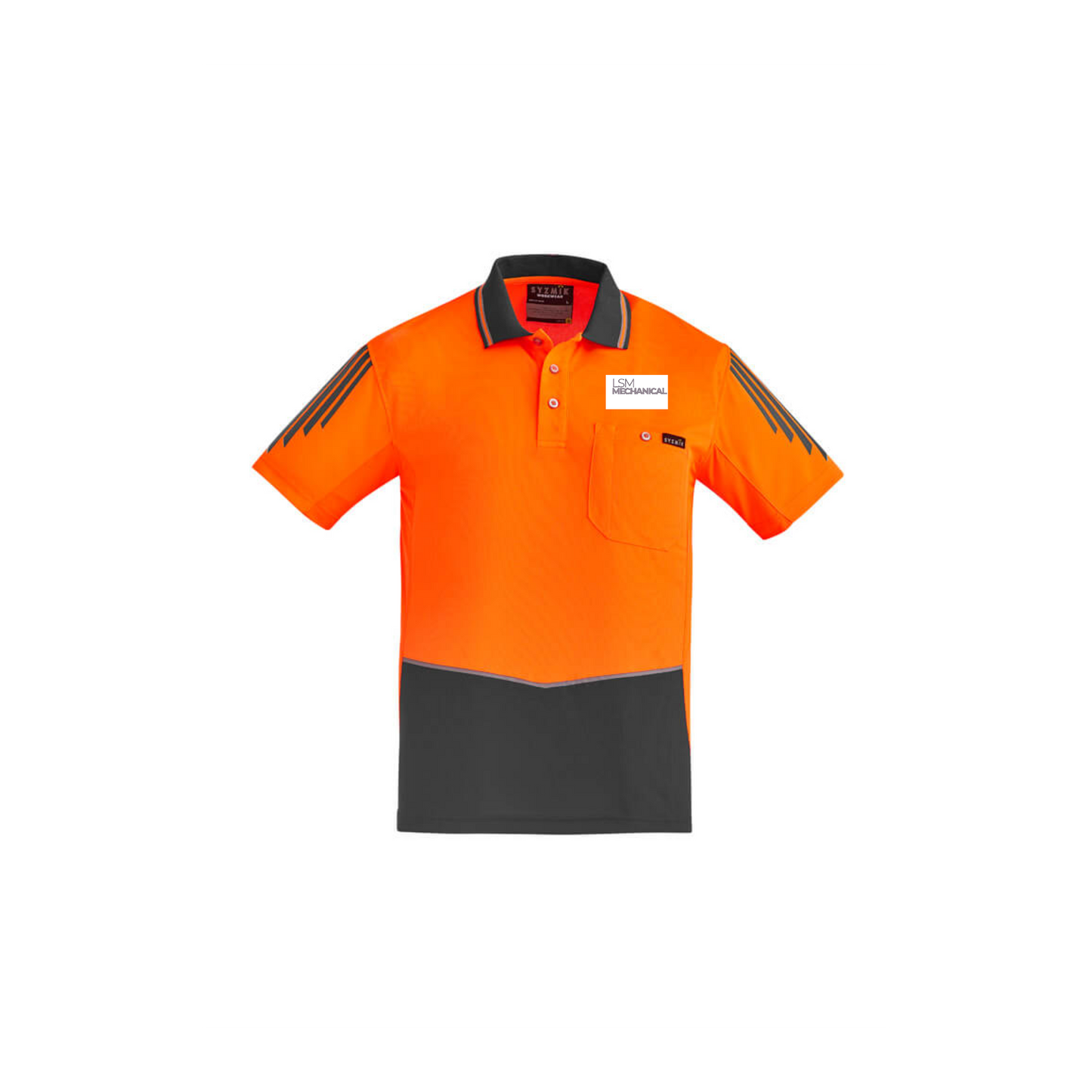 Men's Hi Vis Flux Short Sleeve Polo