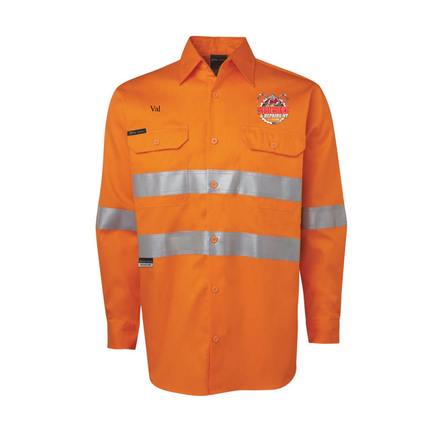 Hi Vis L/S D&N 150g Work Shirt