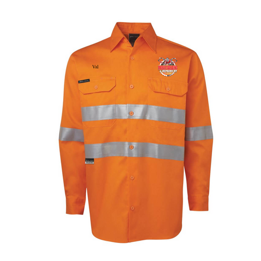 Hi Vis L/S D&N 150g Work Shirt