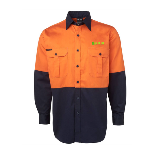 Hi Vis L/S 190g Work Shirt