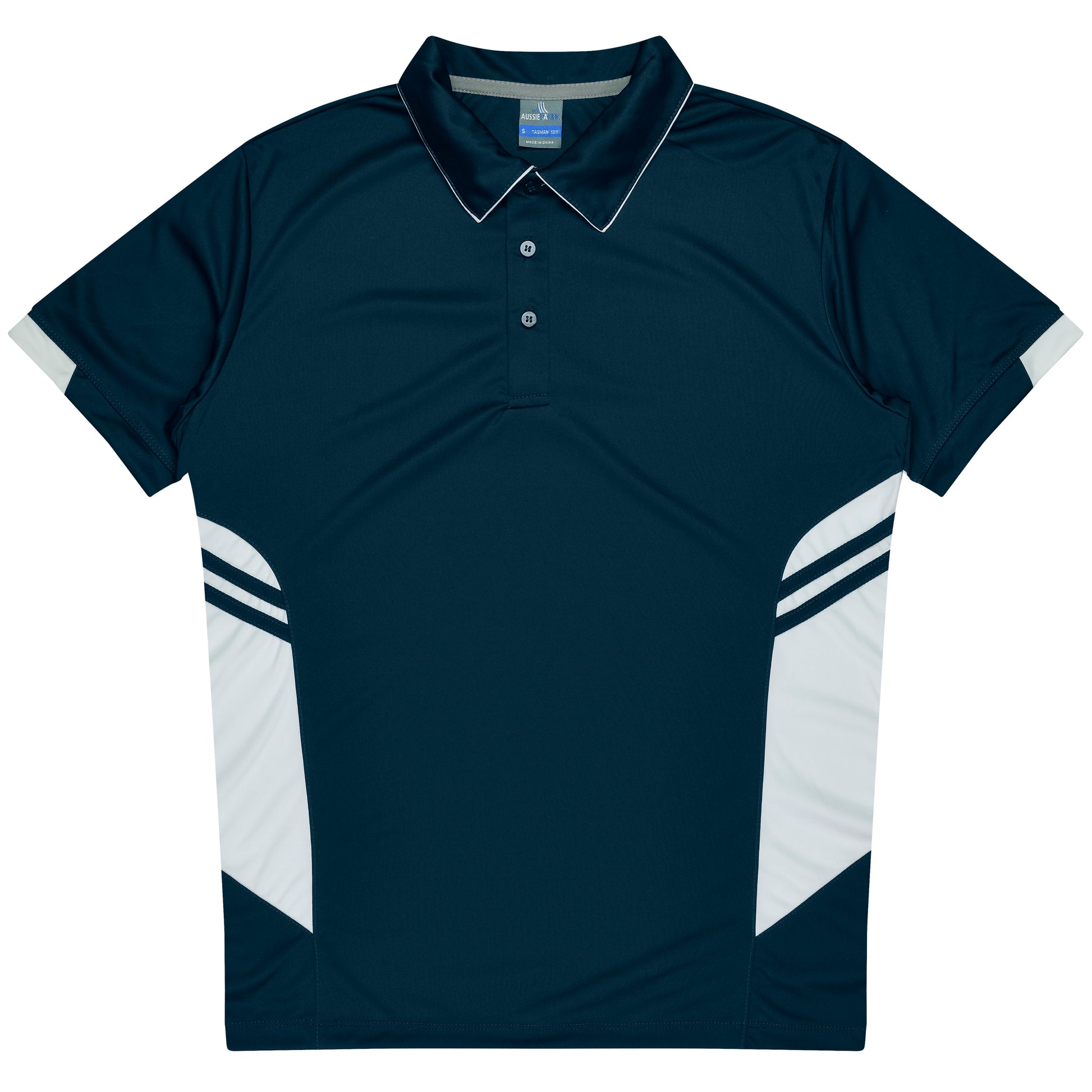 Custom business logo Men's Tasman Polo from Aussie Pacific available at Workwear Ink