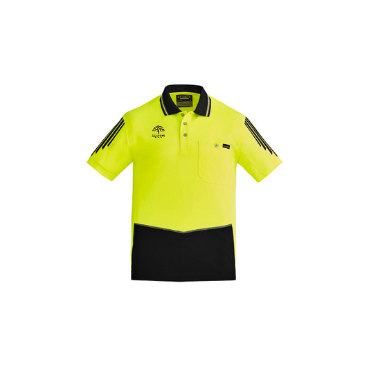 Men's Hi Vis Flux Short Sleeve Polo