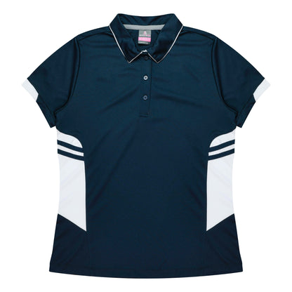 Custom business logo Women's Tasman Polo from Aussie Pacific available at Workwear Ink