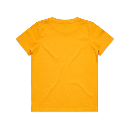 Custom business logo Youth Staple Tee from AS Colour available at Workwear Ink