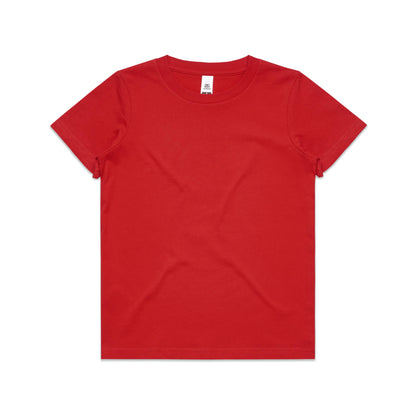 Custom business logo Youth Staple Tee from AS Colour available at Workwear Ink