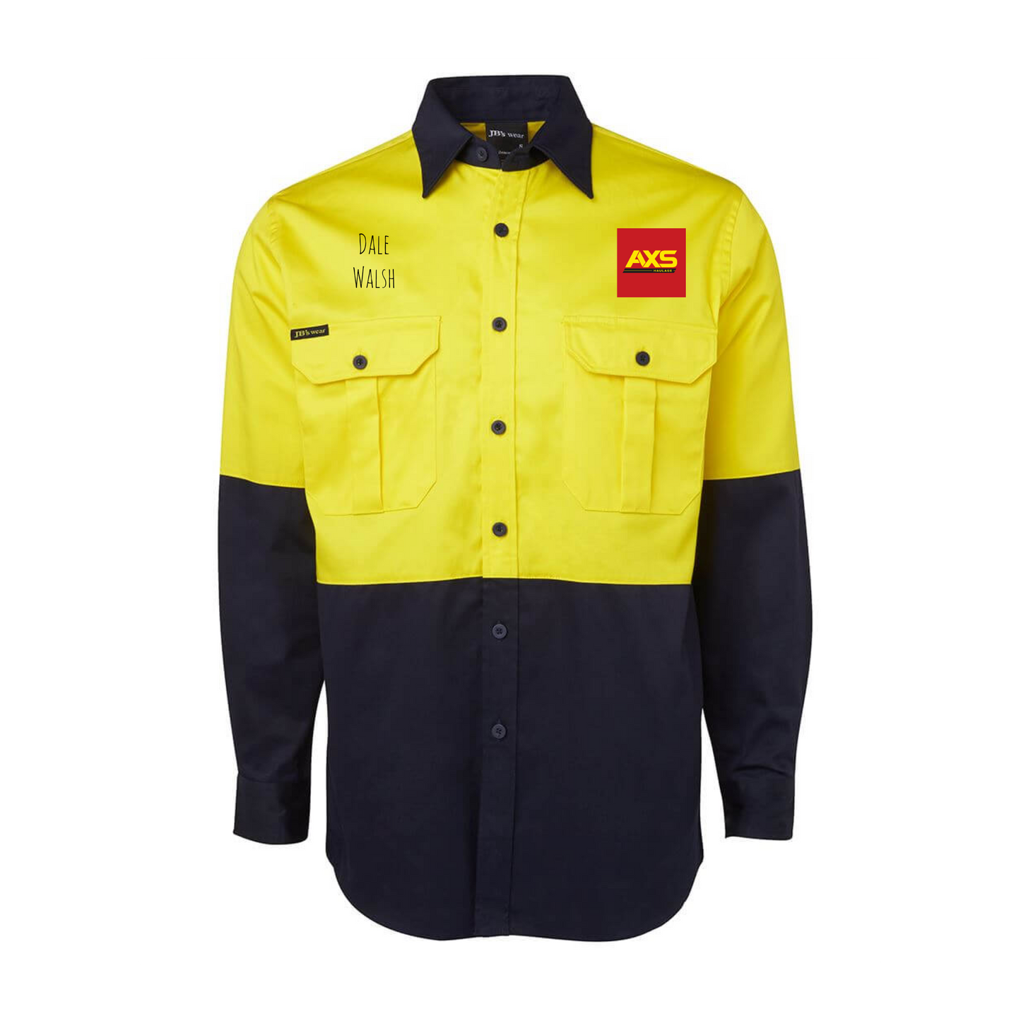 Hi Vis L/S 190g Work Shirt