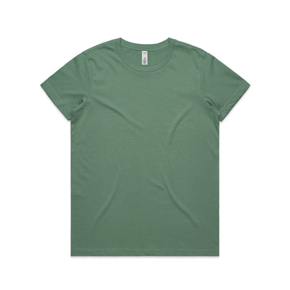 Custom business logo Women's Basic Tee from AS Colour available at Workwear Ink