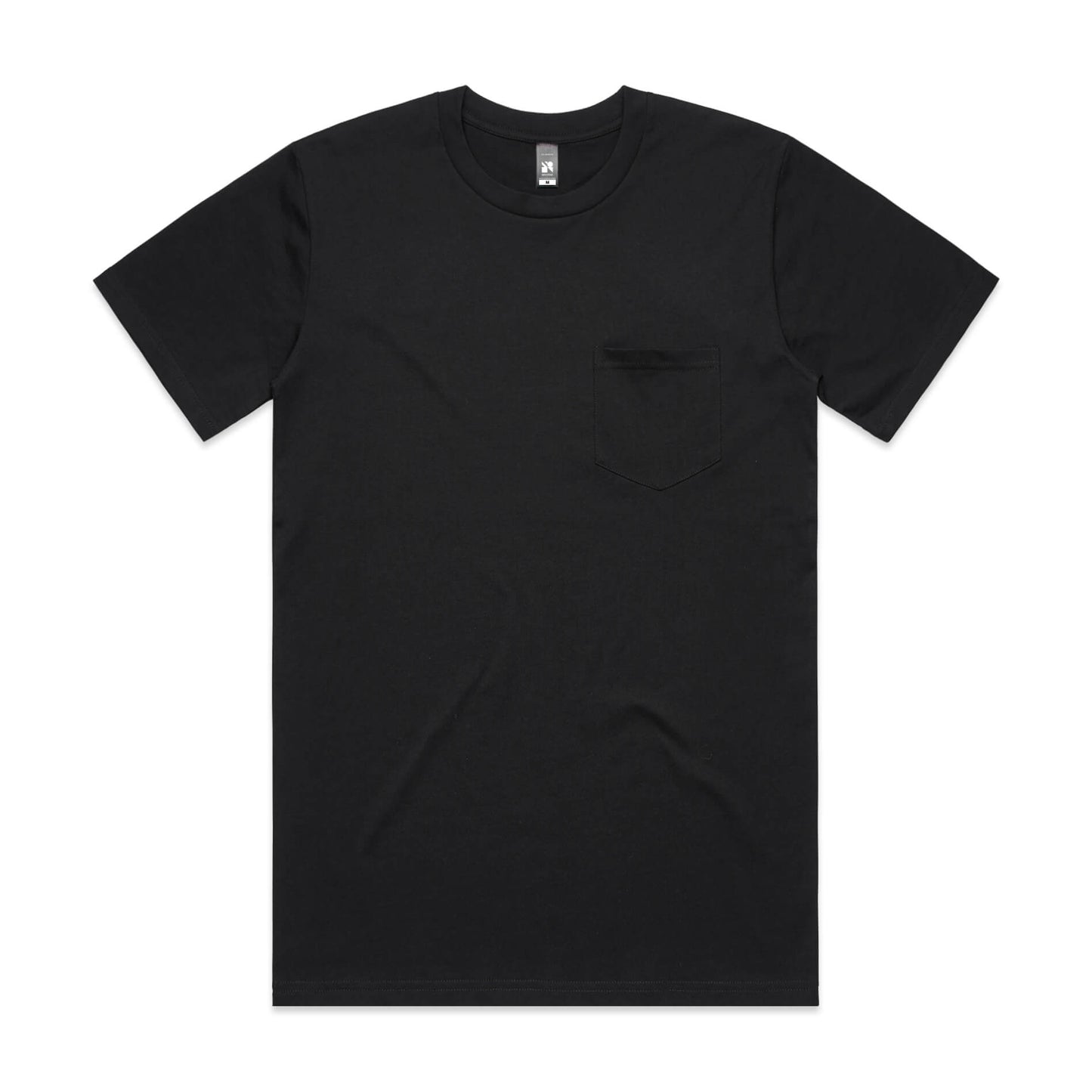 Custom business logo Men's Classic Pocket Tee from AS Colour available at Workwear Ink