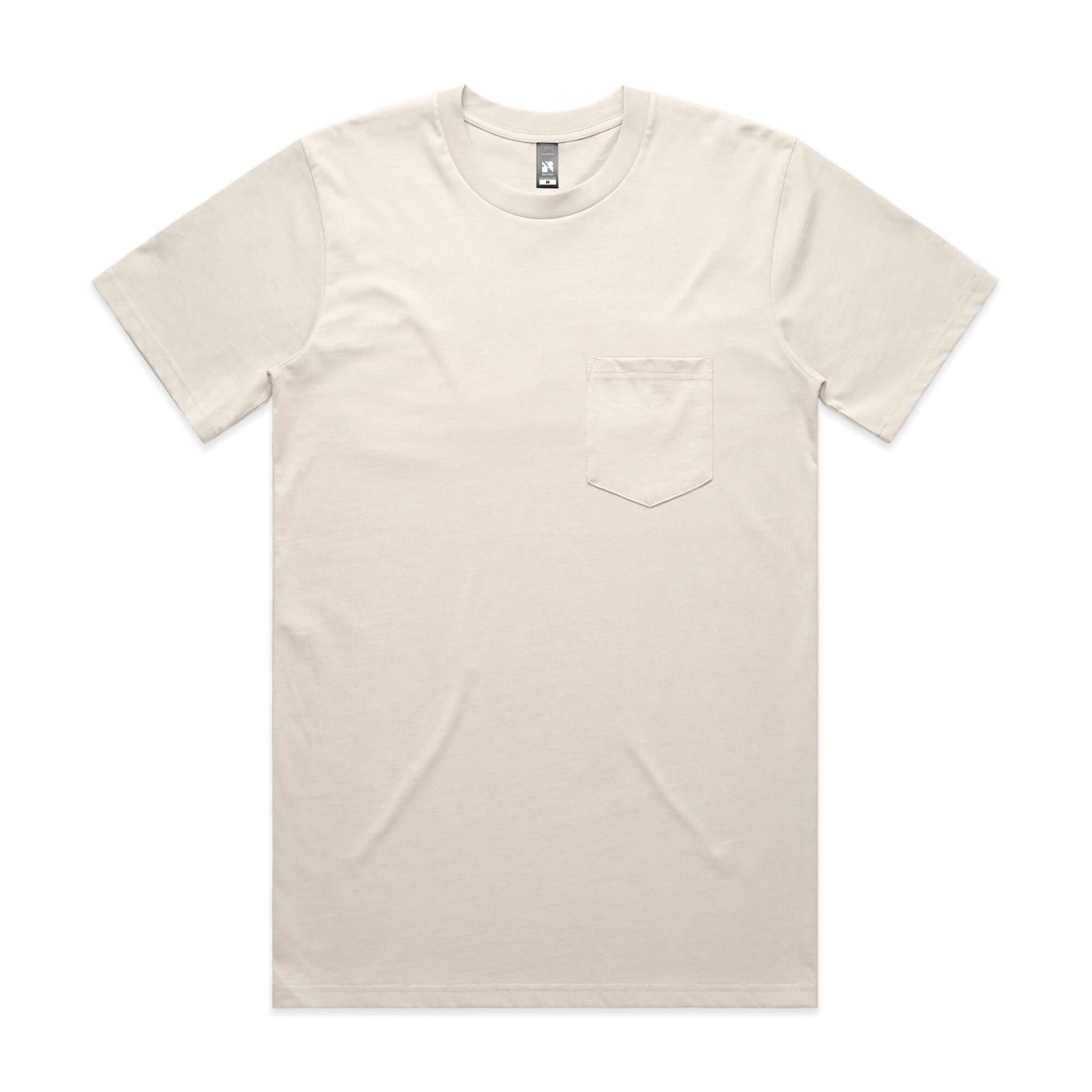 Custom business logo Men's Classic Pocket Tee from AS Colour available at Workwear Ink