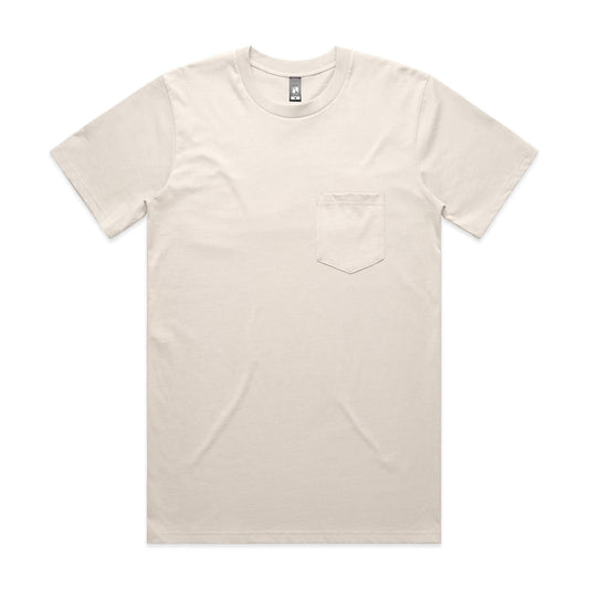 Custom business logo Men's Classic Pocket Tee from AS Colour available at Workwear Ink