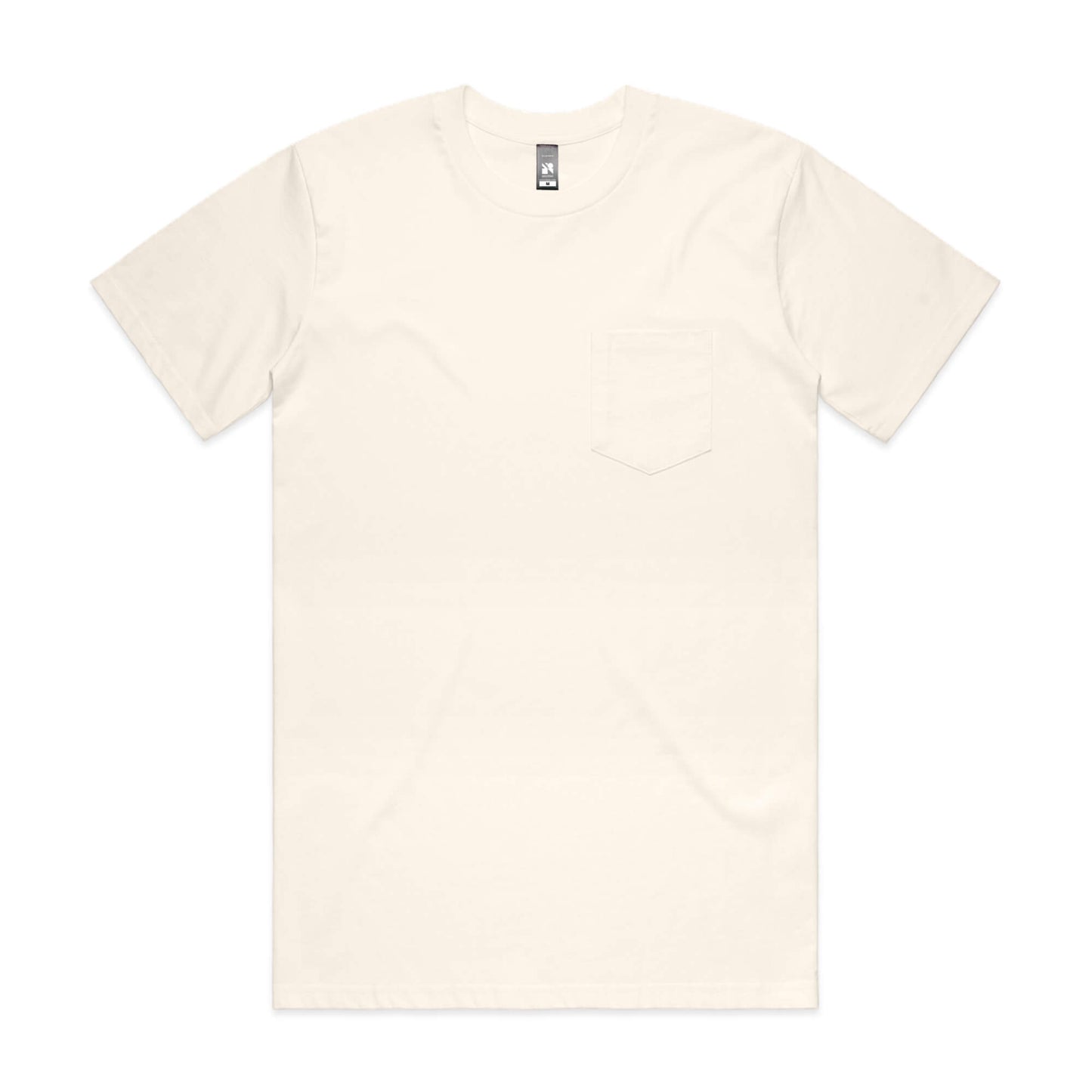 Custom business logo Men's Classic Pocket Tee from AS Colour available at Workwear Ink