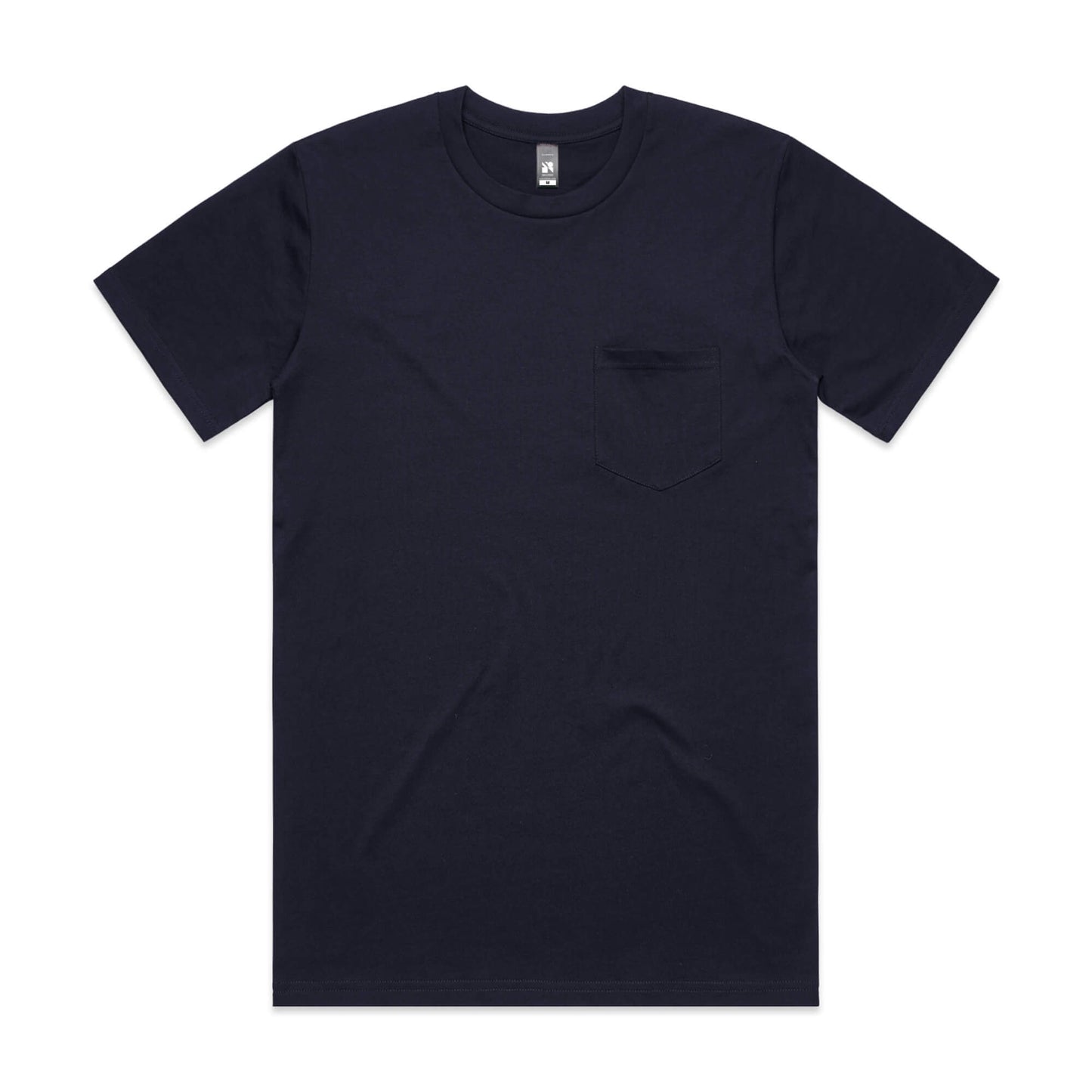 Custom business logo Men's Classic Pocket Tee from AS Colour available at Workwear Ink