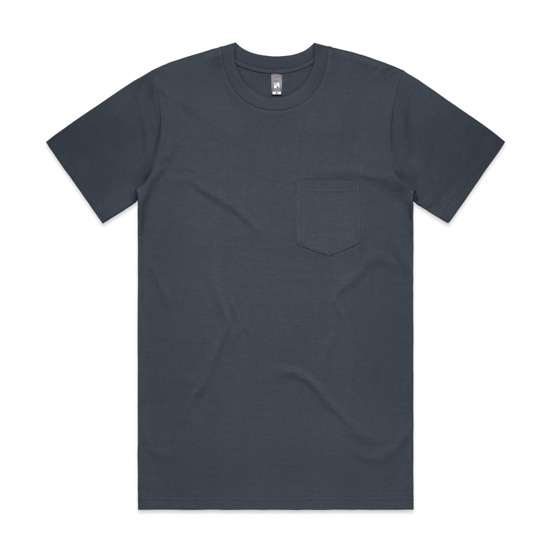 Custom business logo Men's Classic Pocket Tee from AS Colour available at Workwear Ink