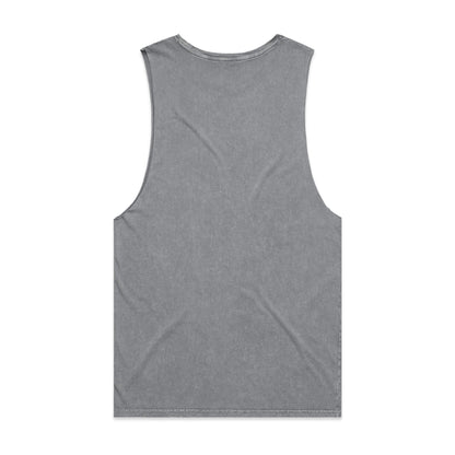 Custom business logo Men's Barnard Stonewash Tank from AS Colour available at Workwear Ink