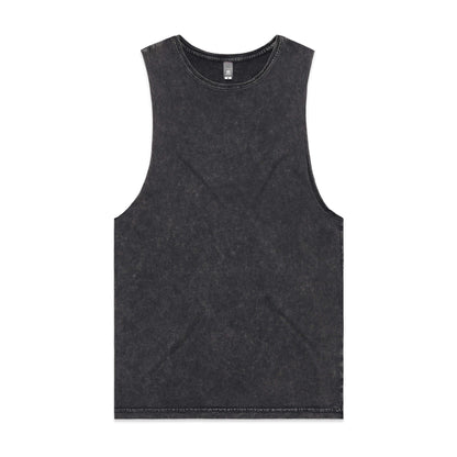 Custom business logo Men's Barnard Stonewash Tank from AS Colour available at Workwear Ink