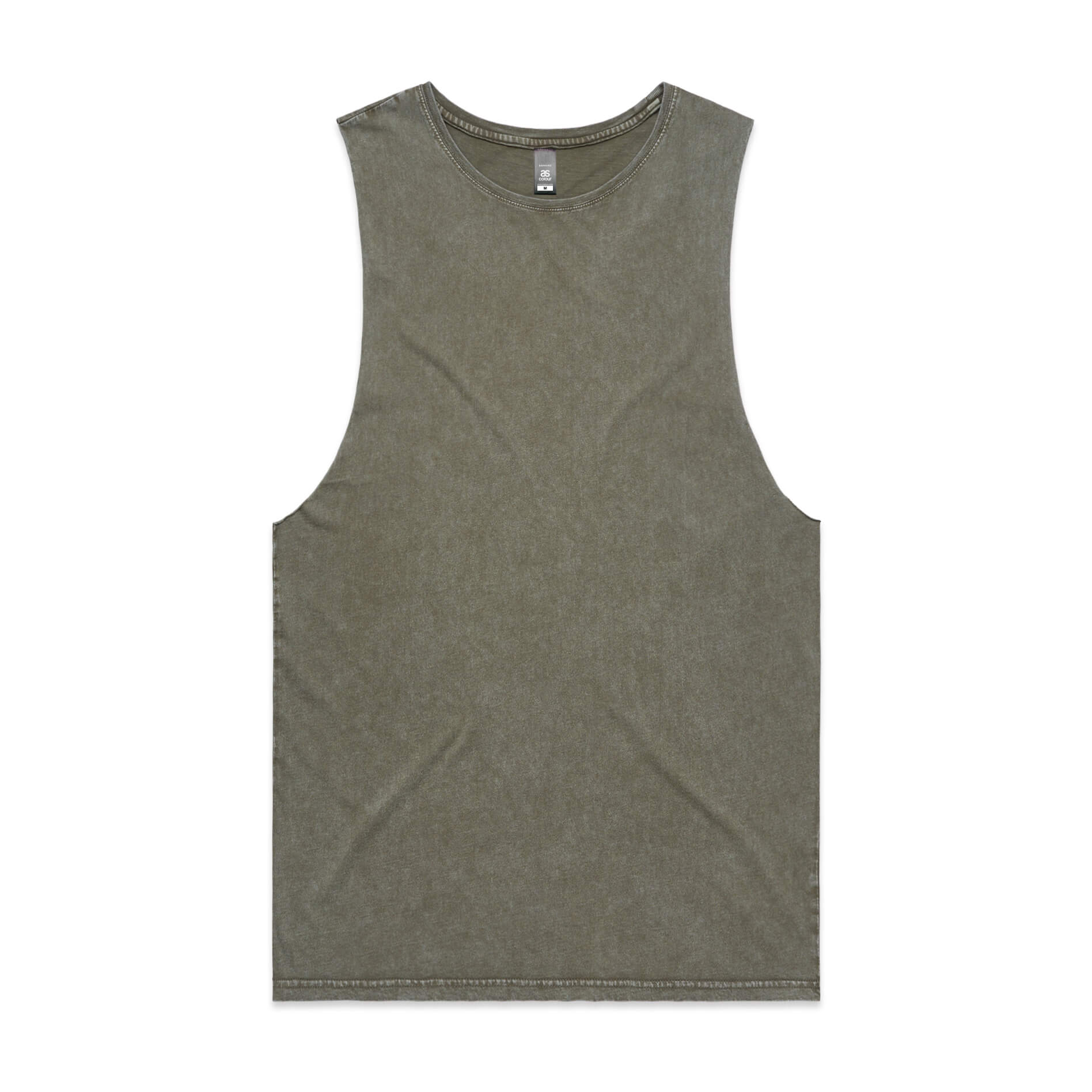 Custom business logo Men's Barnard Stonewash Tank from AS Colour available at Workwear Ink