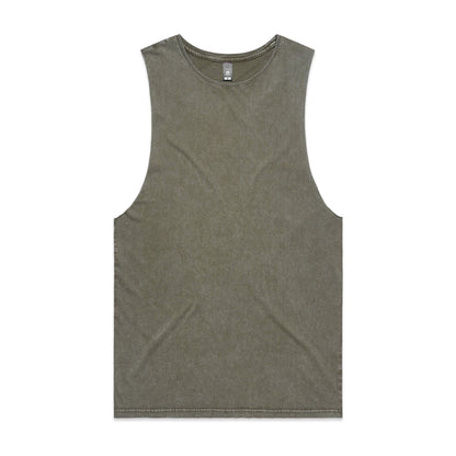 Custom business logo Men's Barnard Stonewash Tank from AS Colour available at Workwear Ink