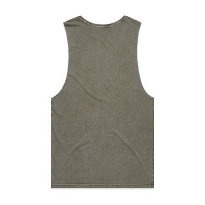 Custom business logo Men's Barnard Stonewash Tank from AS Colour available at Workwear Ink