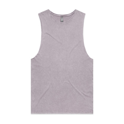 Custom business logo Men's Barnard Stonewash Tank from AS Colour available at Workwear Ink