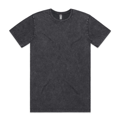 Custom business logo Men's Staple Stonewash Tee from AS Colour available at Workwear Ink