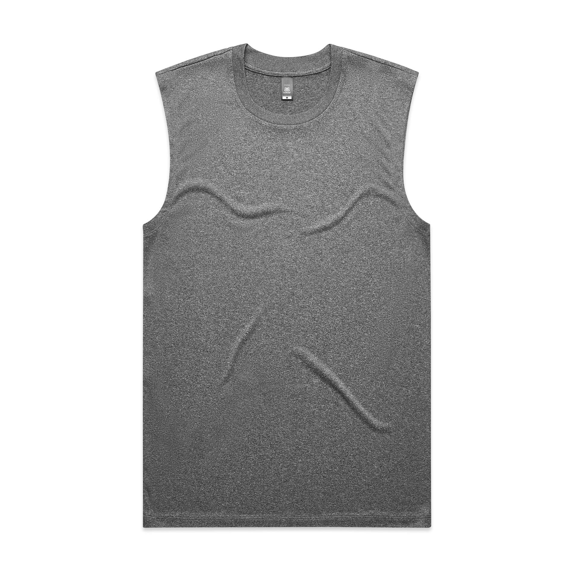 Custom business logo Mens Staple Active Tank from AS Colour available at Workwear Ink