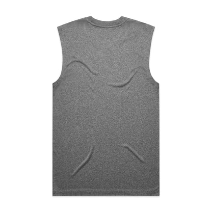 Custom business logo Mens Staple Active Tank from AS Colour available at Workwear Ink