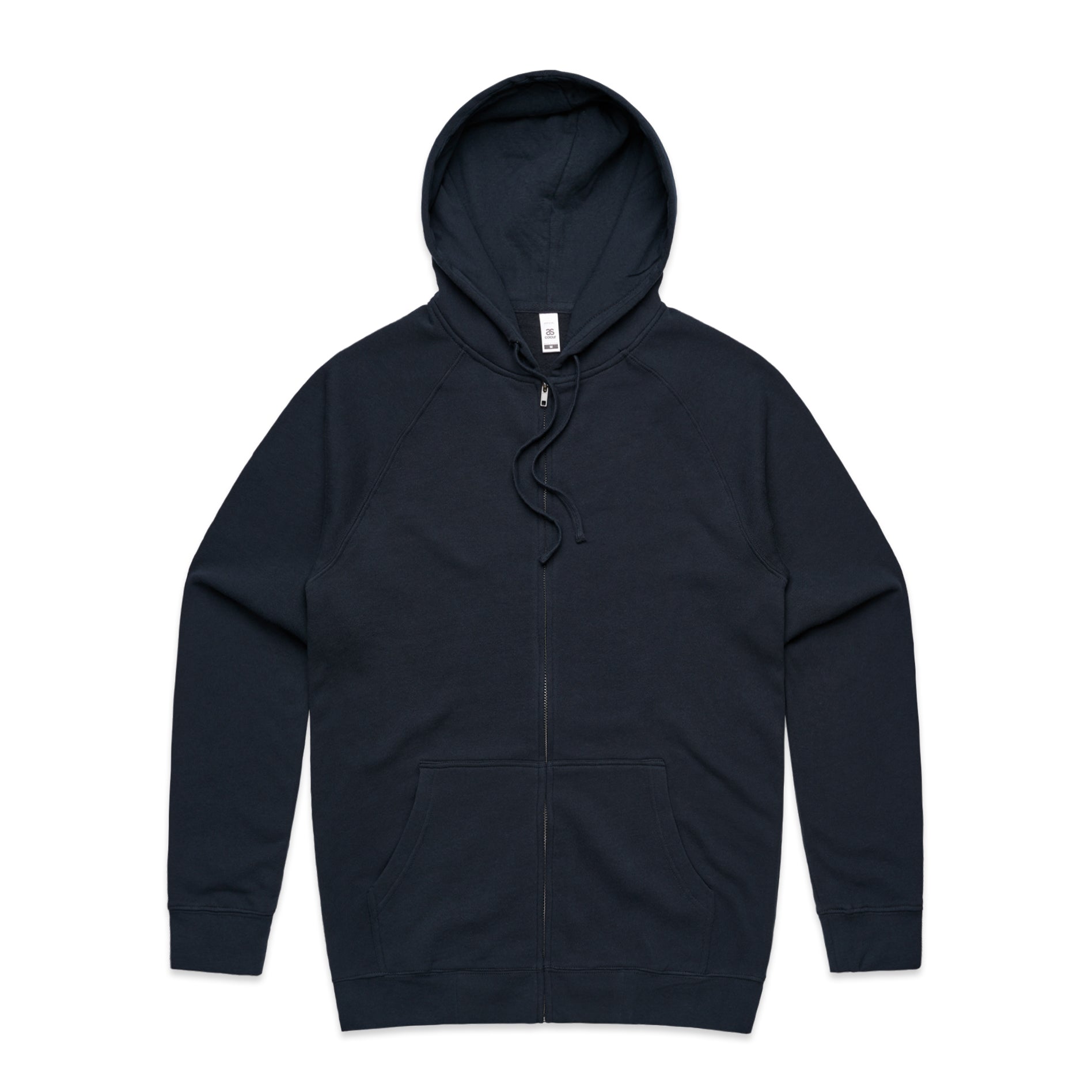 Custom business logo Men's Official Zip Hoodie from AS Colour available at Workwear Ink