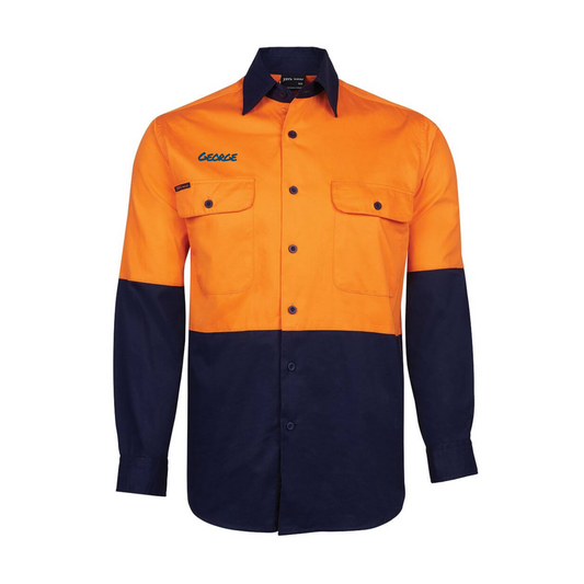 Hi Vis L/S 150g Work Shirt