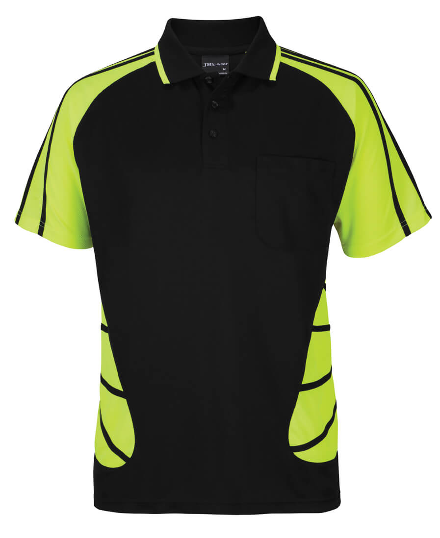 Custom business logo JB's Street Spider Polo from JB's available at Workwear Ink