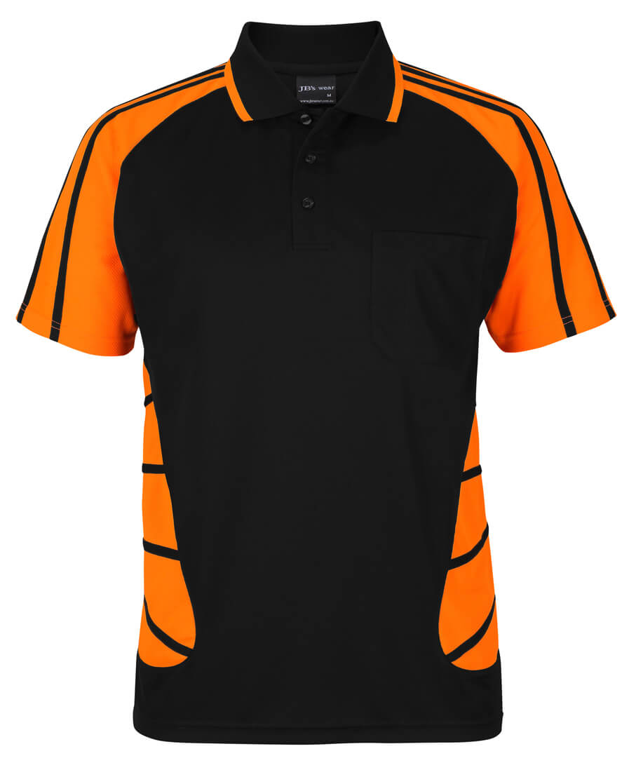 Custom business logo JB's Street Spider Polo from JB's available at Workwear Ink