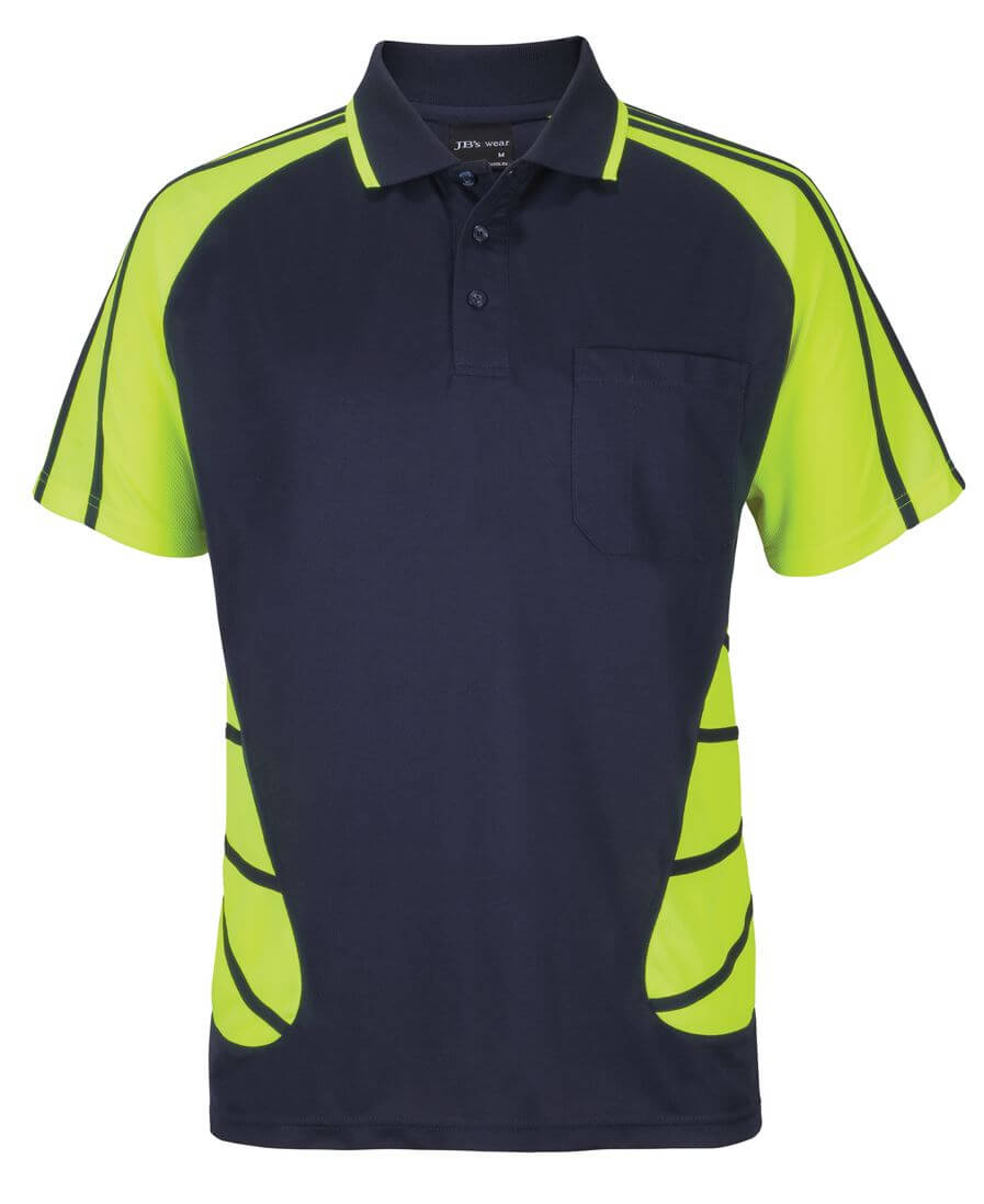 Custom business logo JB's Street Spider Polo from JB's available at Workwear Ink