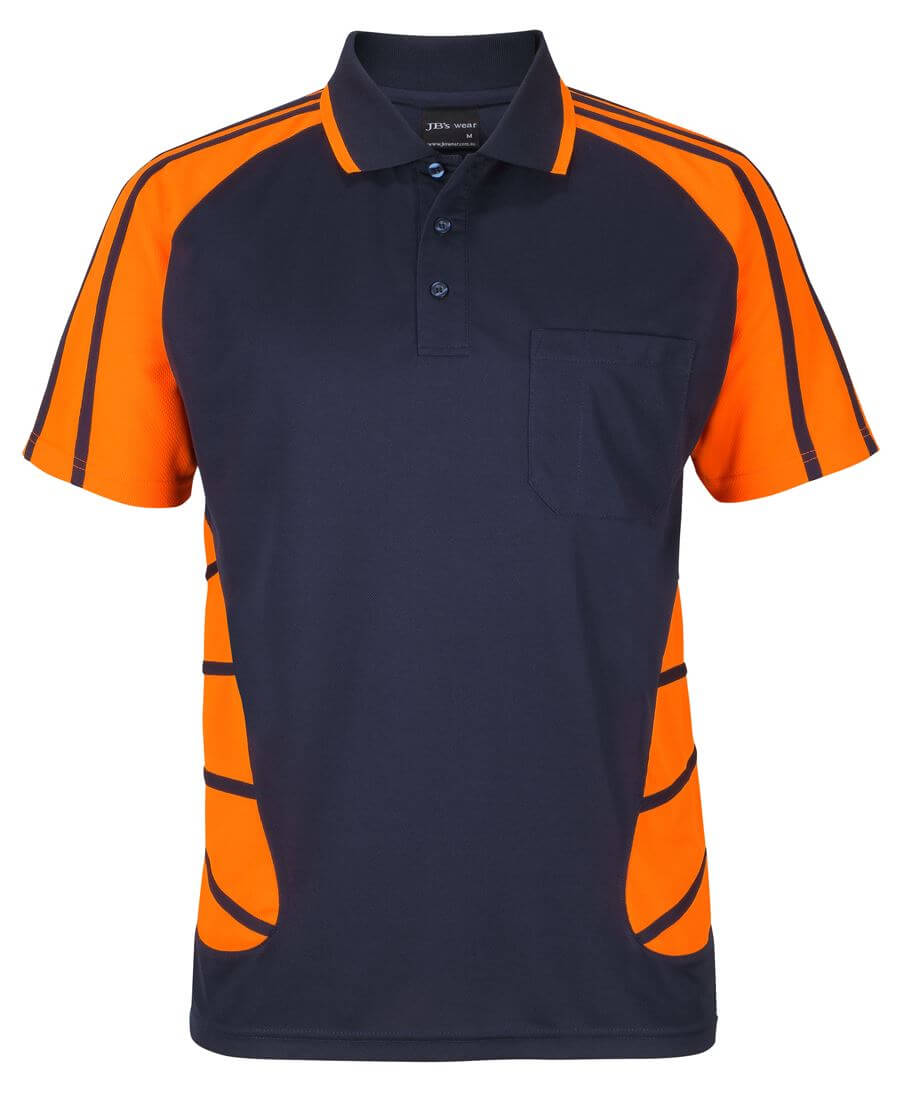 Custom business logo JB's Street Spider Polo from JB's available at Workwear Ink