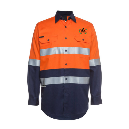 Hi Vis L/S D&N 190g Work Shirt