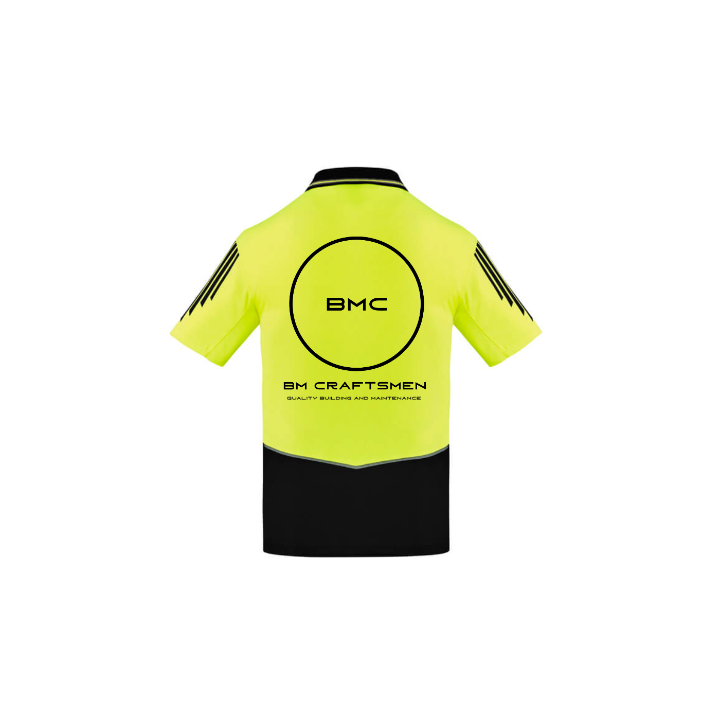 Men's Hi Vis Flux Short Sleeve Polo