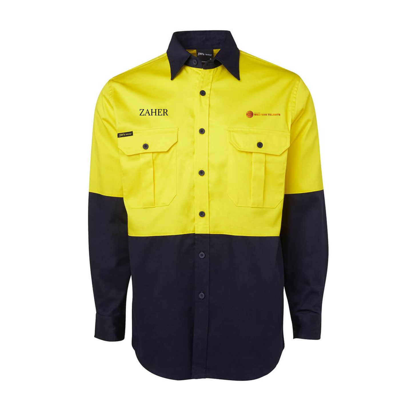 Hi Vis L/S 190g Work Shirt