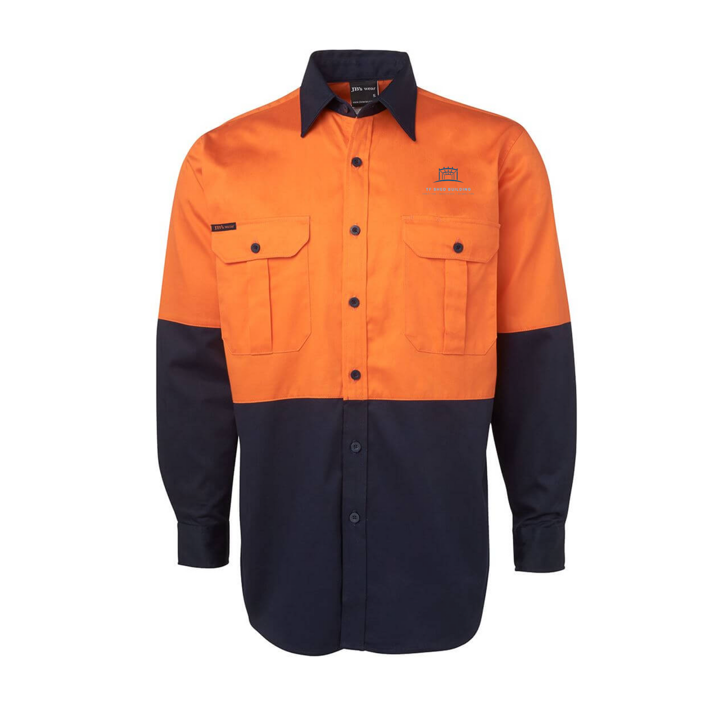 Hi Vis L/S 190g Work Shirt