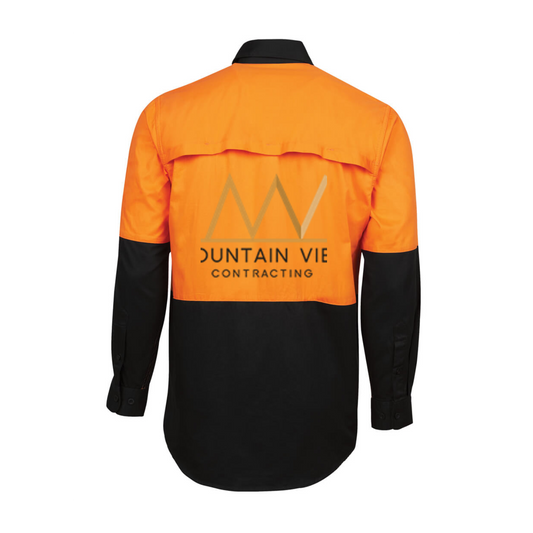 Hi Vis L/S 150g Work Shirt