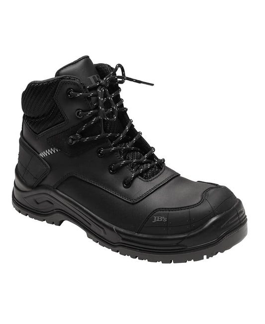 Custom business logo JB'S CYBORG ZIP SAFETY BOOT from JB's available at Workwear Ink