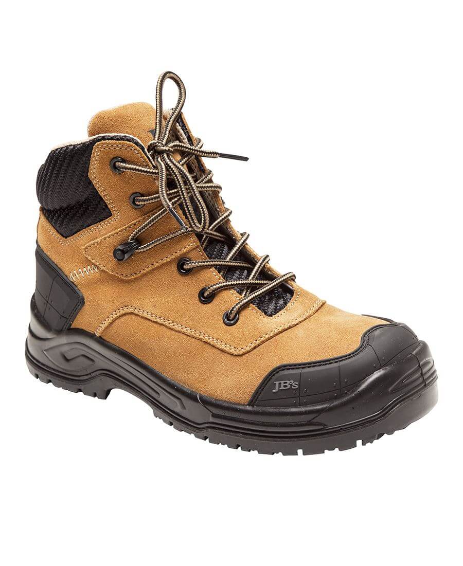 Custom business logo JB'S CYBORG ZIP SAFETY BOOT from JB's available at Workwear Ink