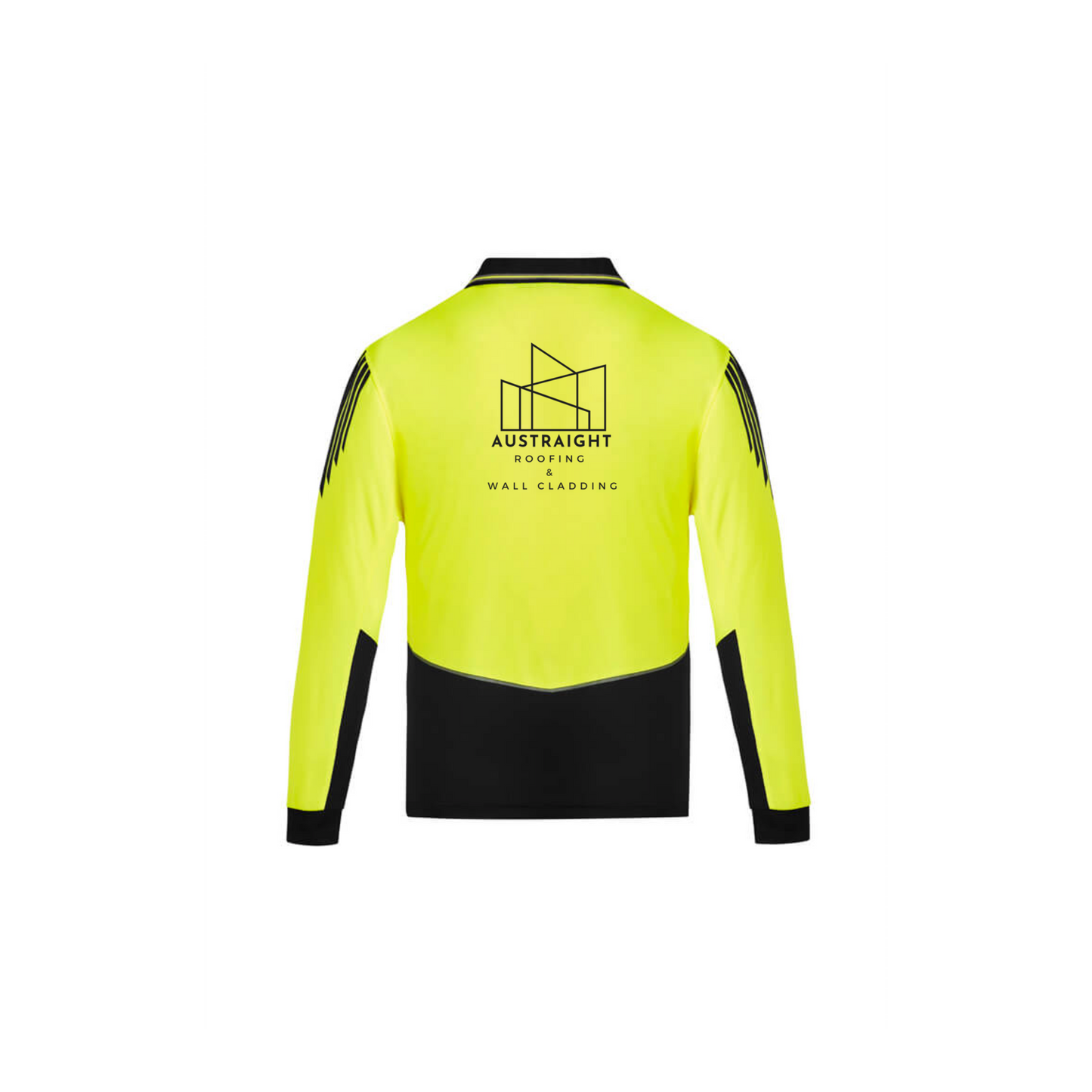 Men's Hi Vis Flux Long Sleeve Polo