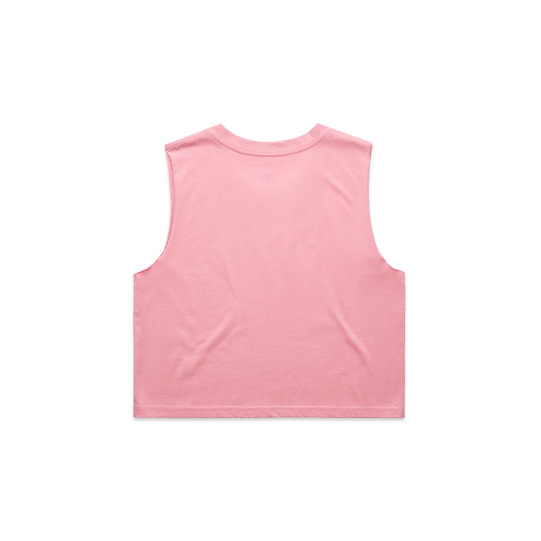 Custom business logo Women's Crop Tank from AS Colour available at Workwear Ink