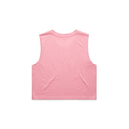 Custom business logo Women's Crop Tank from AS Colour available at Workwear Ink