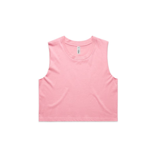 Custom business logo Women's Crop Tank from AS Colour available at Workwear Ink