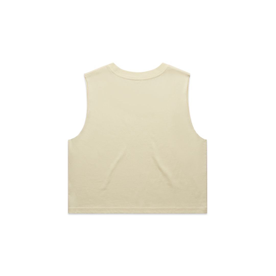 Custom business logo Women's Crop Tank from AS Colour available at Workwear Ink