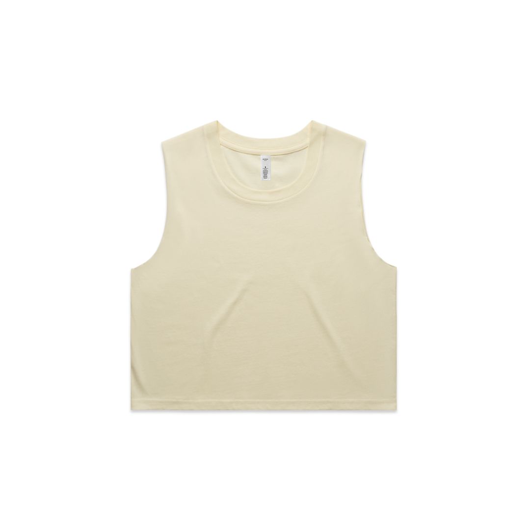 Custom business logo Women's Crop Tank from AS Colour available at Workwear Ink