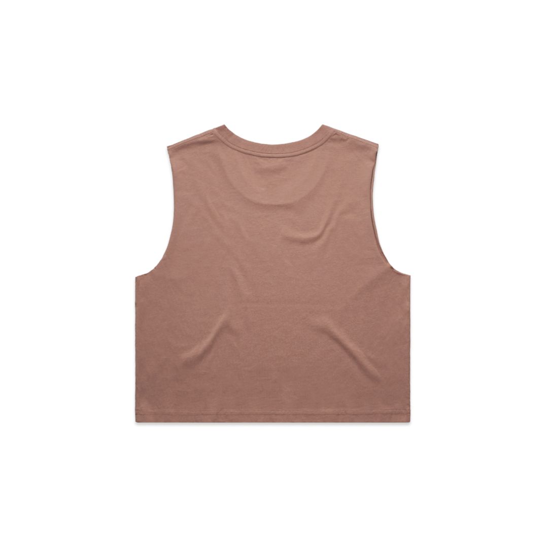 Custom business logo Women's Crop Tank from AS Colour available at Workwear Ink