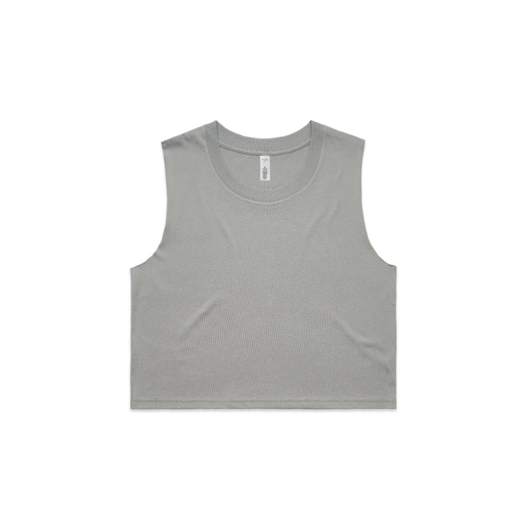 Custom business logo Women's Crop Tank from AS Colour available at Workwear Ink