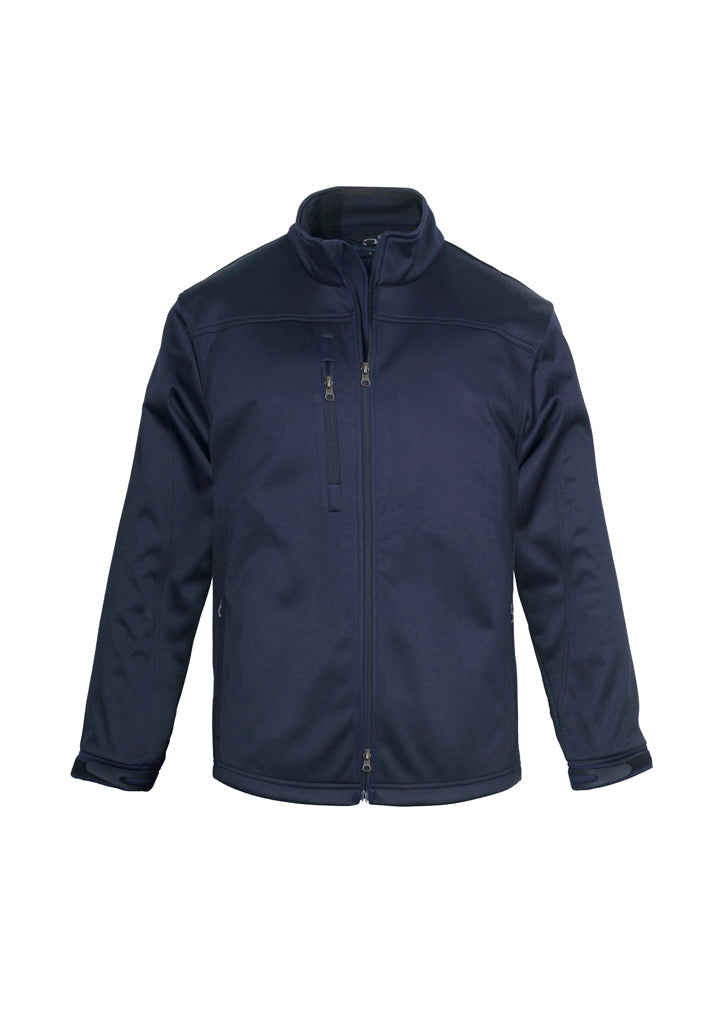 Custom business logo Men's Soft Shell Jacket from Biz Collection available at Workwear Ink