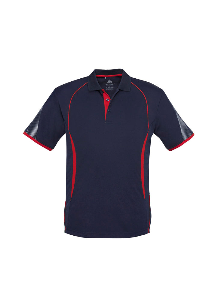 Custom business logo Men's Razor Polo from Biz Collection available at Workwear Ink