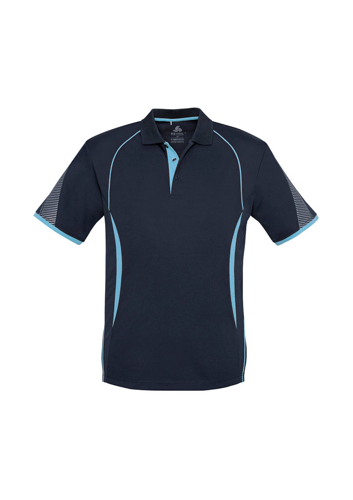 Custom business logo Men's Razor Polo from Biz Collection available at Workwear Ink